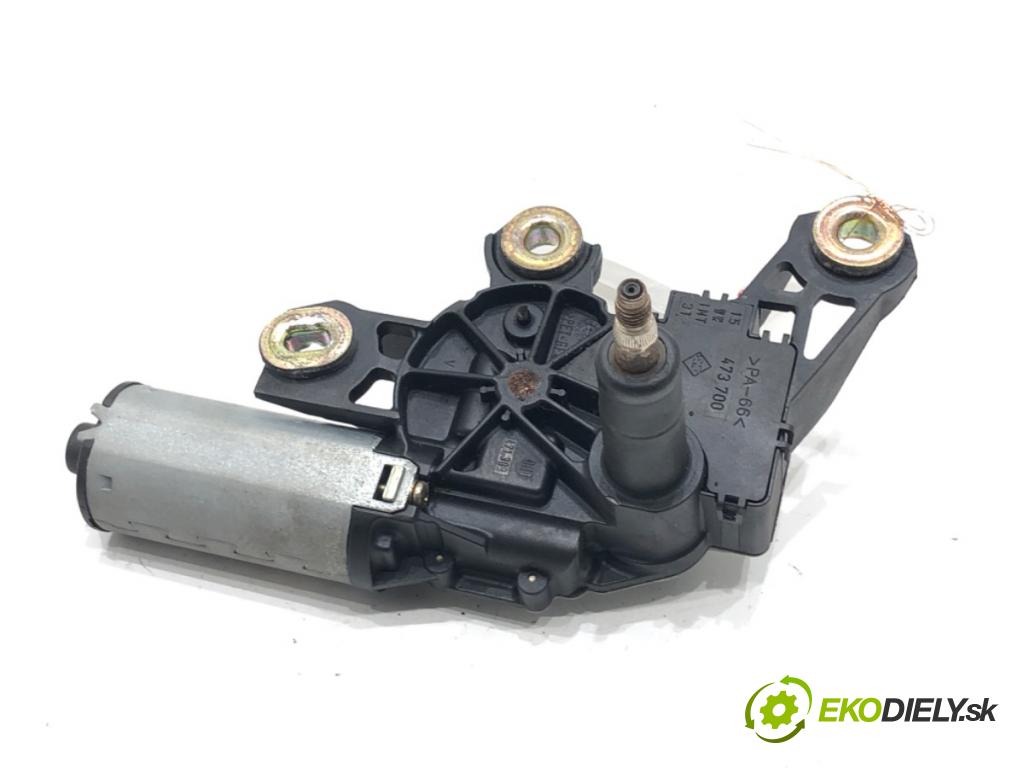 VW POLO (9N_, 9A_) 2001 - 2014    1.2 12V 47 kW [64 KM] benzyna 2001 - 2007  motor stěračů zadní část 6Q6955711A