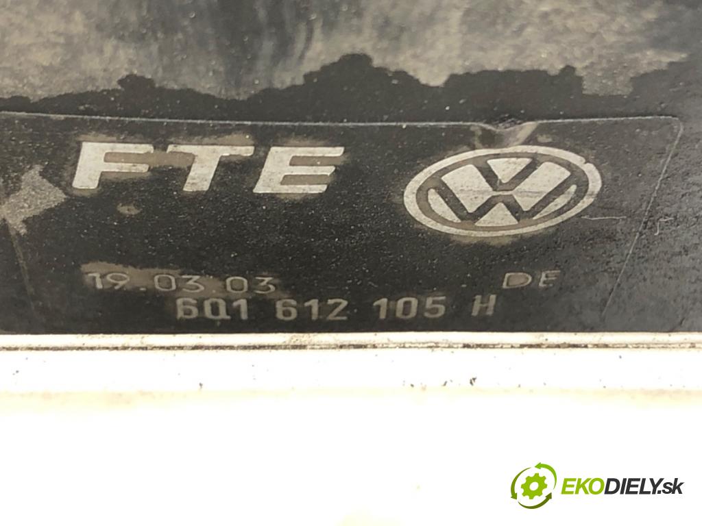 VW POLO (9N_, 9A_) 2001 - 2014    1.2 12V 47 kW [64 KM] benzyna 2001 - 2007  Posilovač bŕzd 6Q1612105H