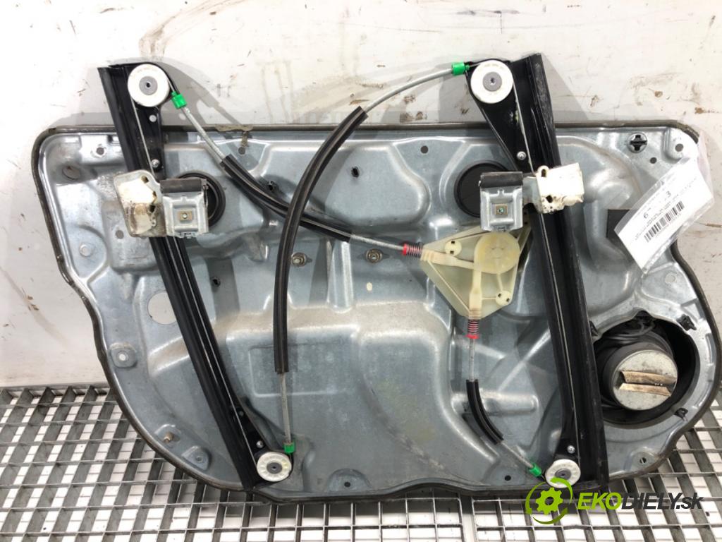 VW POLO (9N_, 9A_) 2001 - 2014    1.2 12V 47 kW [64 KM] benzyna 2001 - 2007  mechanismus okna pravý přední část 6Q2959801A
