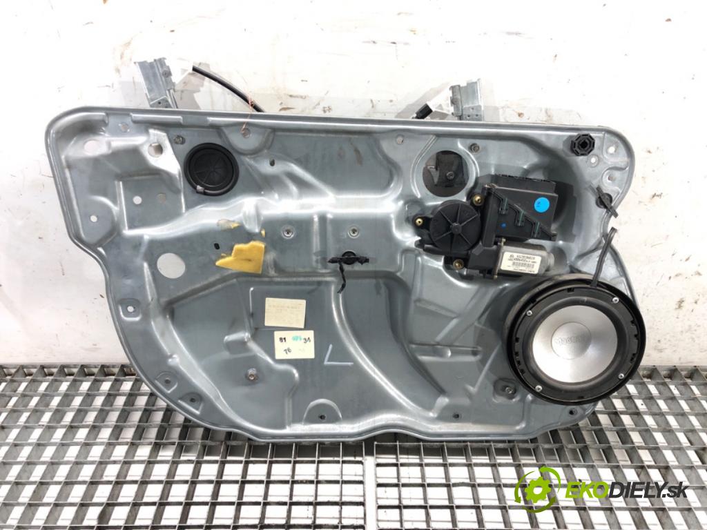 VW POLO (9N_, 9A_) 2001 - 2014    1.2 12V 47 kW [64 KM] benzyna 2001 - 2007  mechanismus okna levý přední část 6Q2959802A