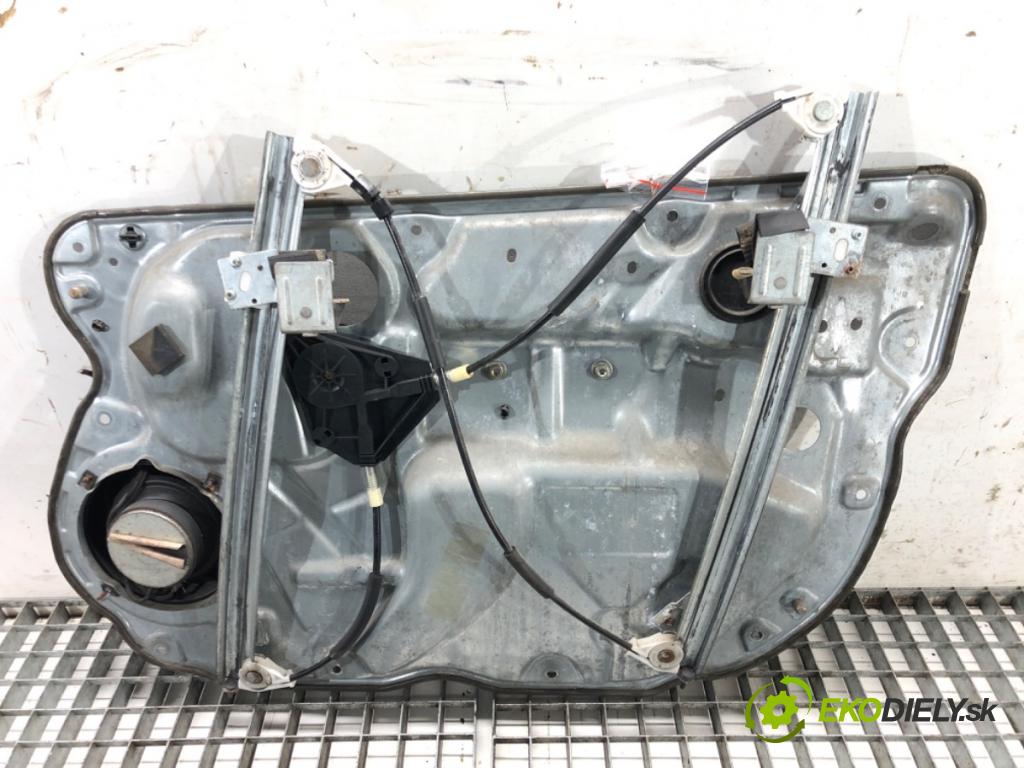 VW POLO (9N_, 9A_) 2001 - 2014    1.2 12V 47 kW [64 KM] benzyna 2001 - 2007  mechanismus okna levý přední část 6Q2959802A