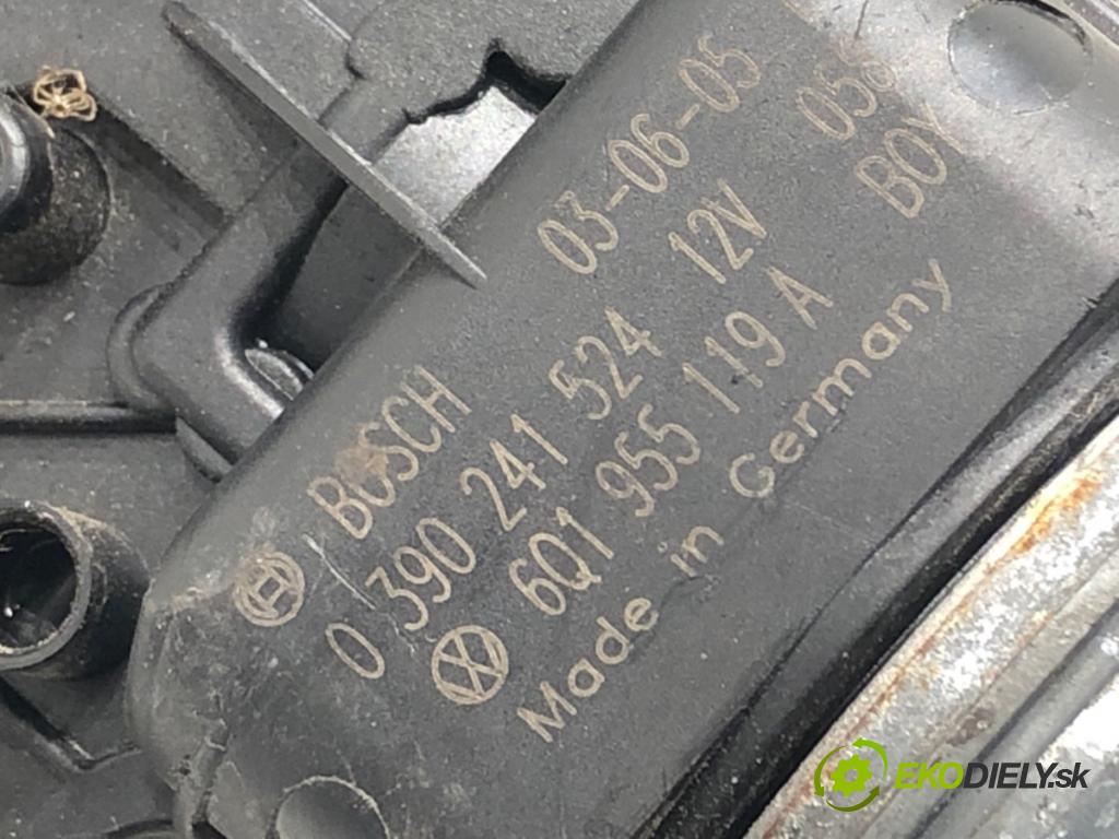 VW POLO (9N_, 9A_) 2001 - 2014    1.2 12V 47 kW [64 KM] benzyna 2001 - 2007  Mechanizmus stieračov predný 6Q1955601B (Motorčeky stieračov predné)