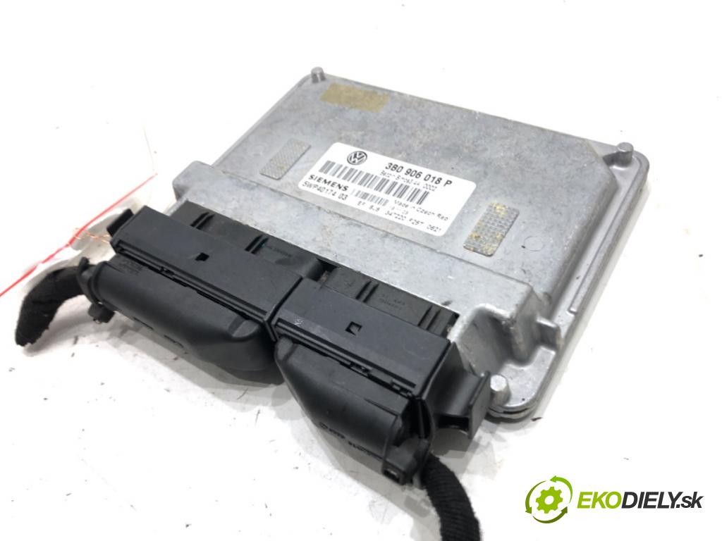 VW PASSAT B5.5 (3B3) 2000 - 2005    1.6 75 kW [102 KM] benzyna 2000 - 2005  riadiaca jednotka Motor 3B0906018P (Riadiace jednotky)