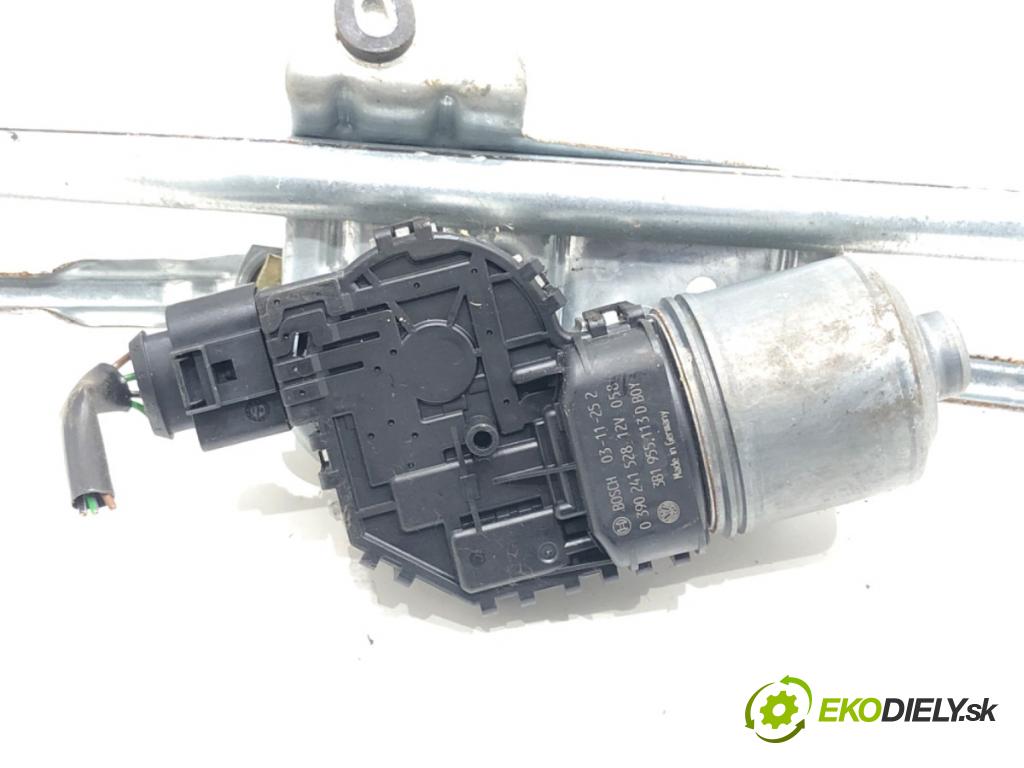 VW PASSAT B5.5 (3B3) 2000 - 2005    1.6 75 kW [102 KM] benzyna 2000 - 2005  Mechanizmus stieračov predný 3B1955113D (Motorčeky stieračov predné)