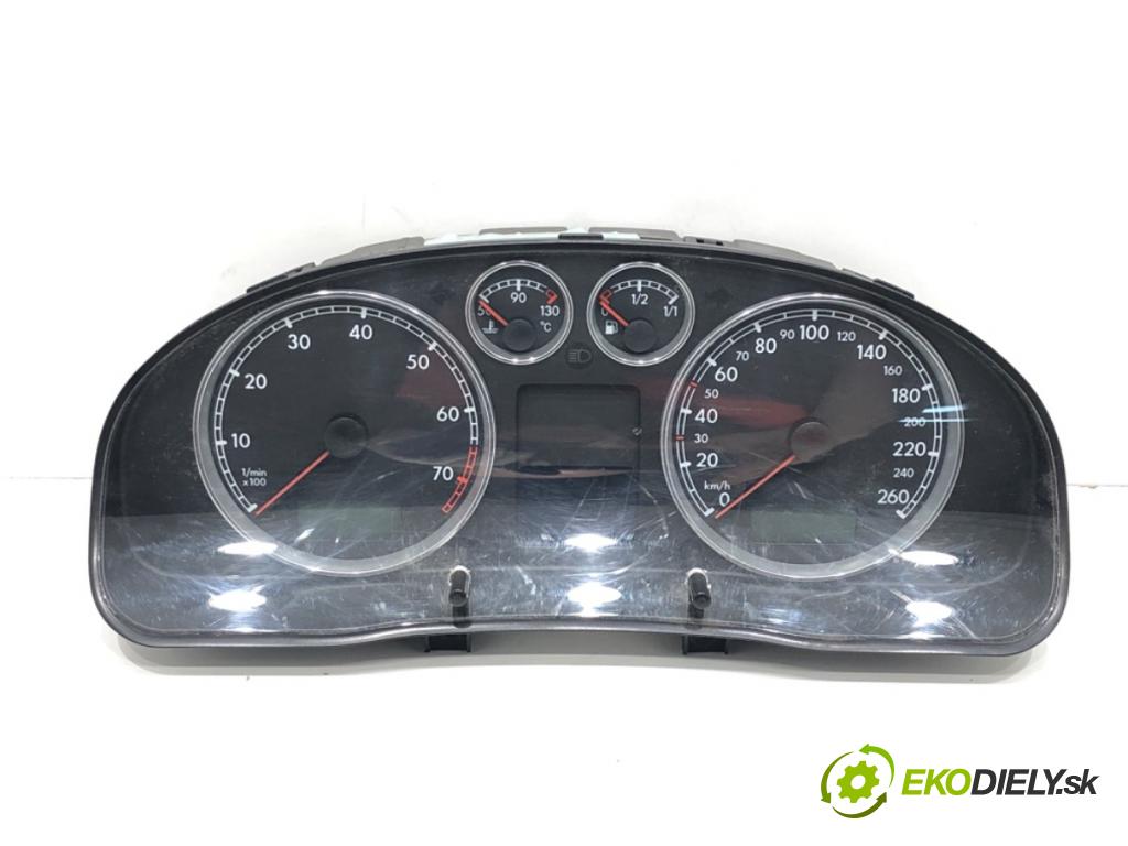 VW PASSAT B5.5 (3B3) 2000 - 2005    1.6 75 kW [102 KM] benzyna 2000 - 2005  Prístrojovka 3B0920829 (Prístrojové dosky, displeje)