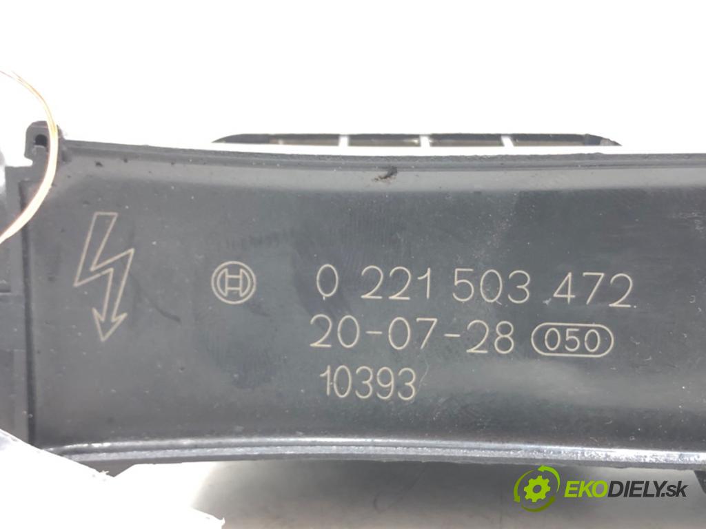 OPEL ASTRA H (A04) 2004 - 2014    1.4 (L48) 66 kW [90 KM] benzyna 2004 - 2010  Cievka zapaľovacia 0221503472 (Zapaľovacie cievky, moduly)