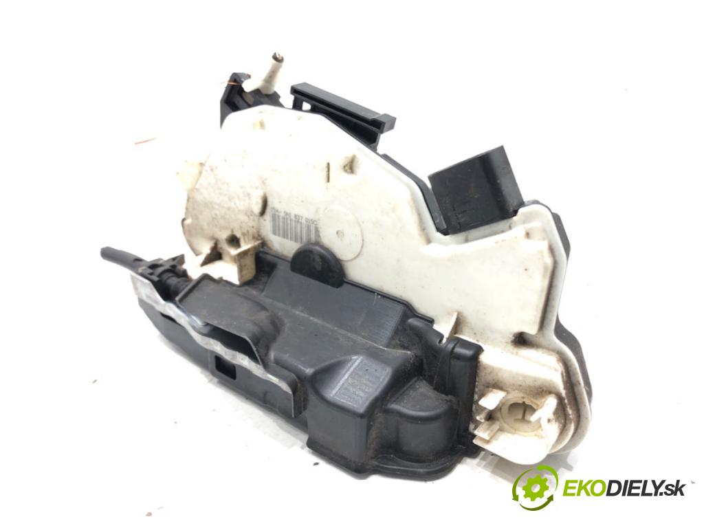 VW TIGUAN (5N_) 2007 - 2018    2.0 TDI 4motion 103 kW [140 KM] olej napędowy 2007 - 2018  zámok dveře levý přední část 5N1837015C