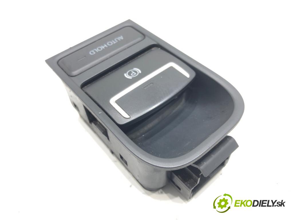 VW TIGUAN (5N_) 2007 - 2018    2.0 TDI 4motion 103 kW [140 KM] olej napędowy 2007 - 2018  Spínač brzdy ručnej brzdy 5N0927225 (Prepínače, spínače, tlačidlá a ovládače kúrenia)