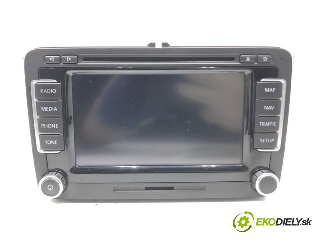 VW TIGUAN (5N_) 2007 - 2018    2.0 TDI 4motion 103 kW [140 KM] olej napędowy 2007 - 2018  RADIO 1T0035680C (Audio zariadenia)