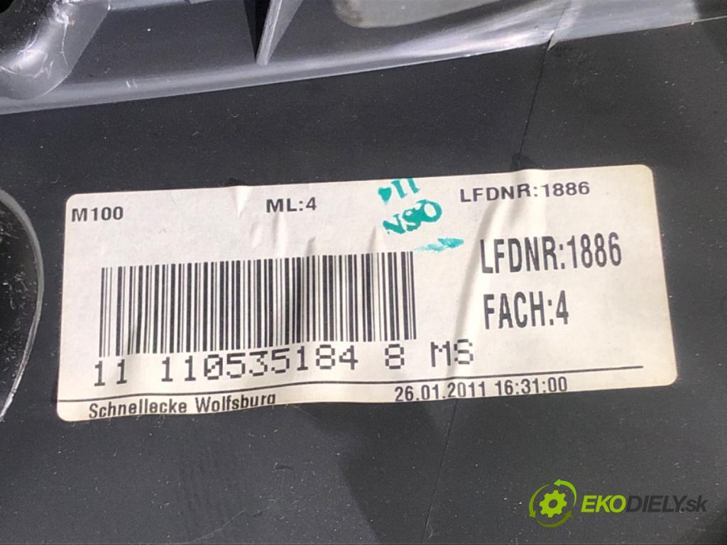 VW TIGUAN (5N_) 2007 - 2018    2.0 TDI 4motion 103 kW [140 KM] olej napędowy 2007 - 2018  Tunel stredový  (Stredový tunel / panel)