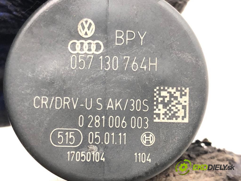 VW TIGUAN (5N_) 2007 - 2018    2.0 TDI 4motion 103 kW [140 KM] olej napędowy 2007 - 2018  Regulátor tlaku paliva 057130764H (Ostatné)