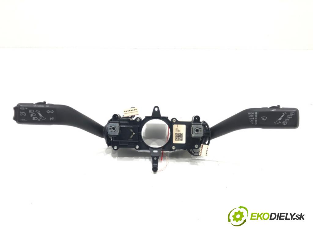 VW TIGUAN (5N_) 2007 - 2018    2.0 TDI 4motion 103 kW [140 KM] olej napędowy 2007 - 2018  Prepínač kombinovaný 5K0953501BL (Prepínače, spínače, tlačidlá a ovládače kúrenia)