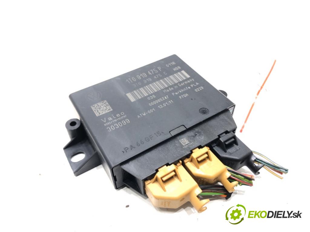 VW TIGUAN (5N_) 2007 - 2018    2.0 TDI 4motion 103 kW [140 KM] olej napędowy 2007 - 2018  Modul PDC 1T0919475P (Ostatné)