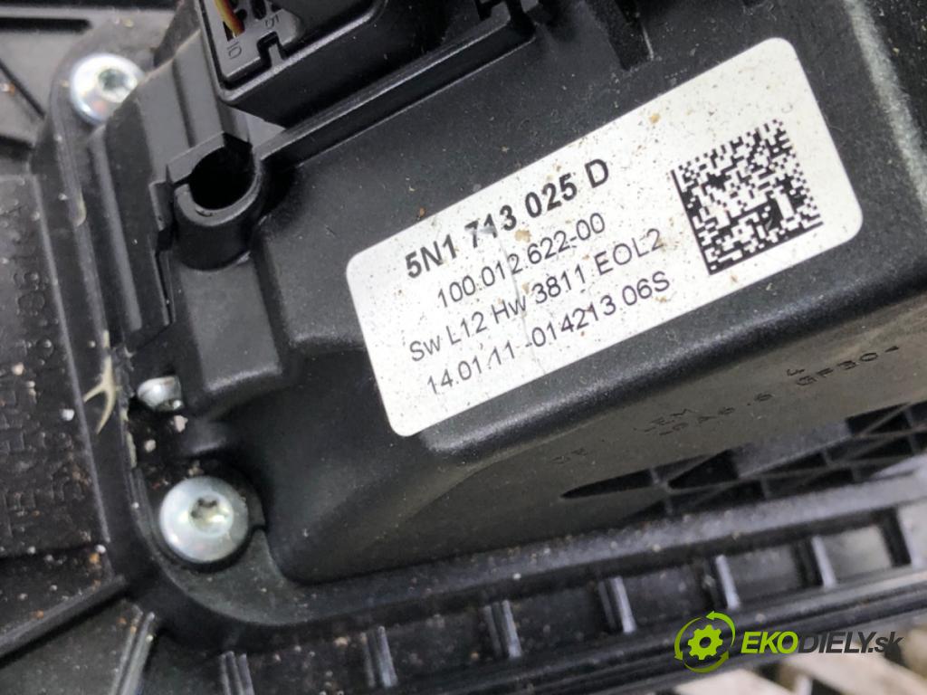 VW TIGUAN (5N_) 2007 - 2018    2.0 TDI 4motion 103 kW [140 KM] olej napędowy 2007 - 2018  Kulisa 5N1713025D (Rýchlostné páky / kulisy)