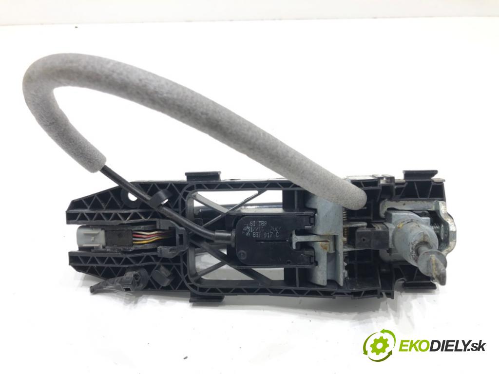 VW TIGUAN (5N_) 2007 - 2018    2.0 TDI 4motion 103 kW [140 KM] olej napędowy 2007 - 2018  Kľučka vonkajšia ľavy predný 5N0837017C