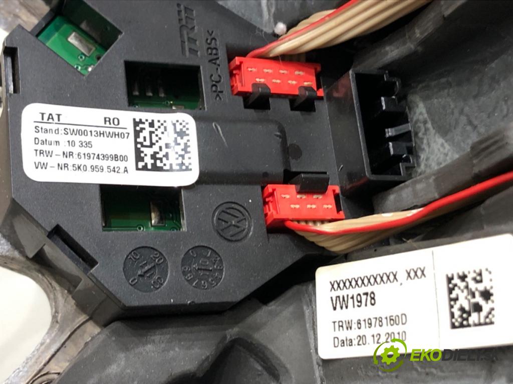 VW TIGUAN (5N_) 2007 - 2018    2.0 TDI 4motion 103 kW [140 KM] olej napędowy 2007 - 2018  Volant 1T0419091AC (Volanty)