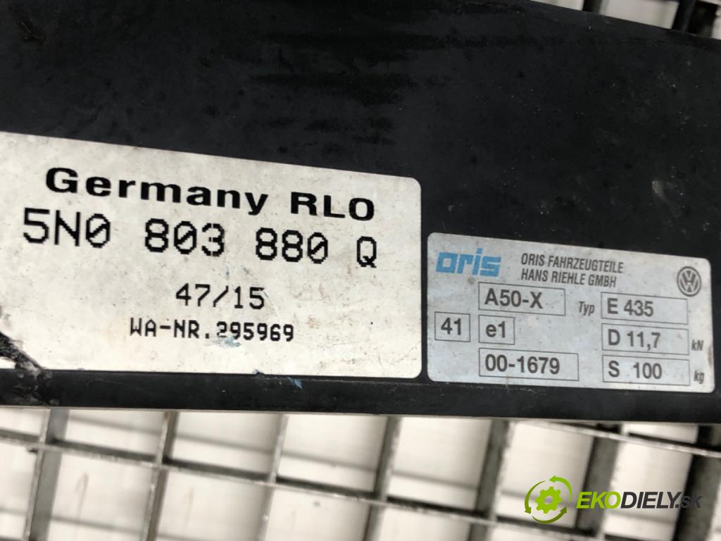 VW TIGUAN (5N_) 2007 - 2018    2.0 TDI 4motion 103 kW [140 KM] olej napędowy 2007 - 2018  Hák tažné zařízení 5N0803880Q (Tažná zařízení)