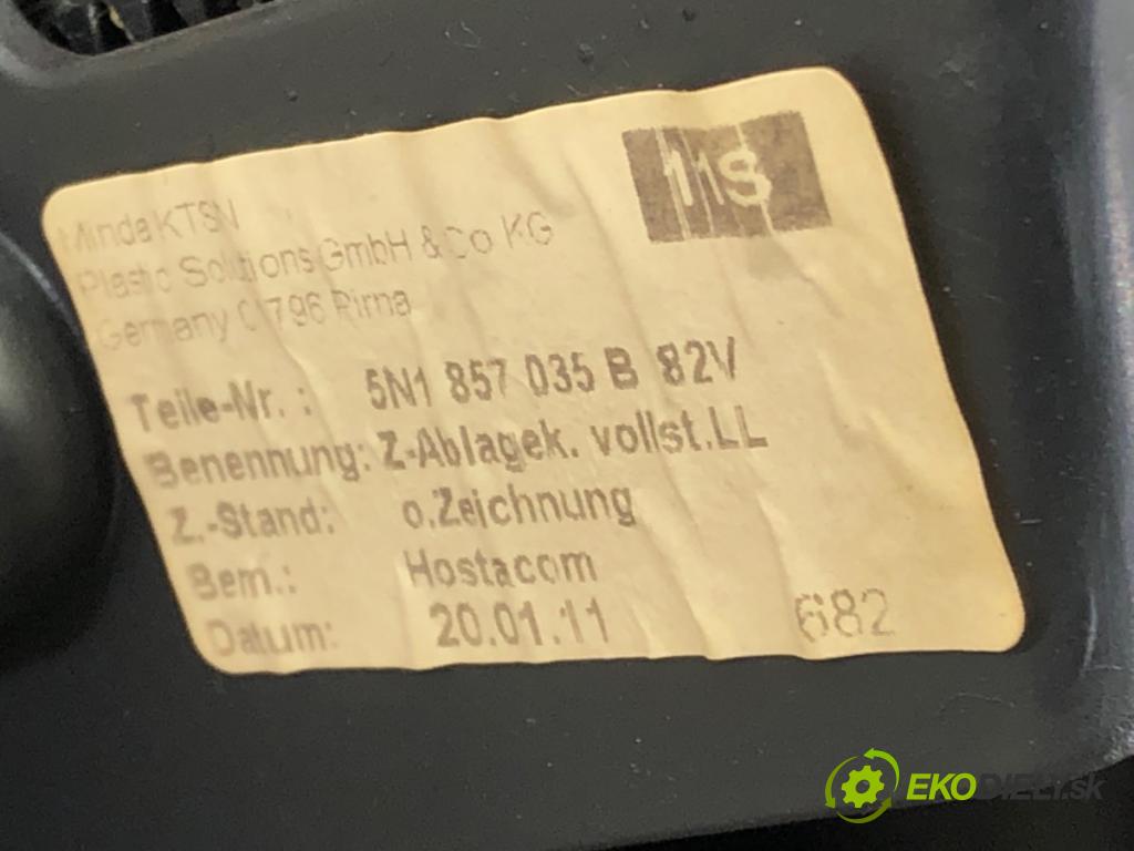 VW TIGUAN (5N_) 2007 - 2018    2.0 TDI 4motion 103 kW [140 KM] olej napędowy 2007 - 2018  Priehradka, kastlík spolujazdca 5N1857035B (Priehradky, kastlíky)