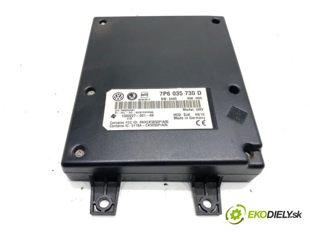 VW TIGUAN (5N_) 2007 - 2018    2.0 TDI 4motion 103 kW [140 KM] olej napędowy 2007 - 2018  Modul BLUETOOTH 7P6035730D (Ostatné)