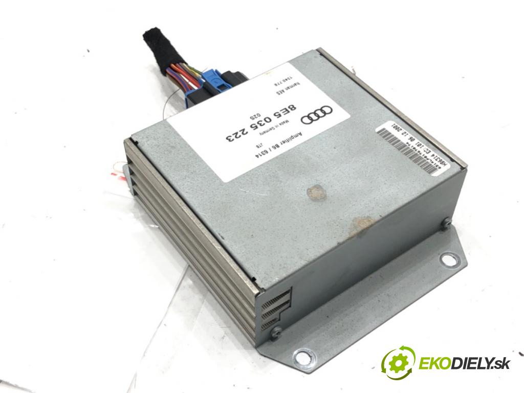 AUDI A4 B6 (8E2) 2000 - 2005    1.8 T 110 kW [150 KM] benzyna 2000 - 2002  Zosilňovač 8E5035223 (Zosilňovače)