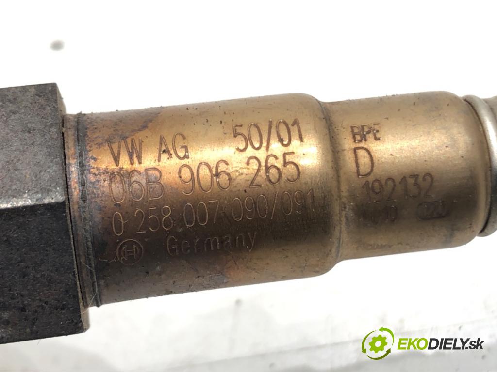 AUDI A4 B6 (8E2) 2000 - 2005    1.8 T 110 kW [150 KM] benzyna 2000 - 2002  sonda lambda predný 06B906265D (Lambda sondy)
