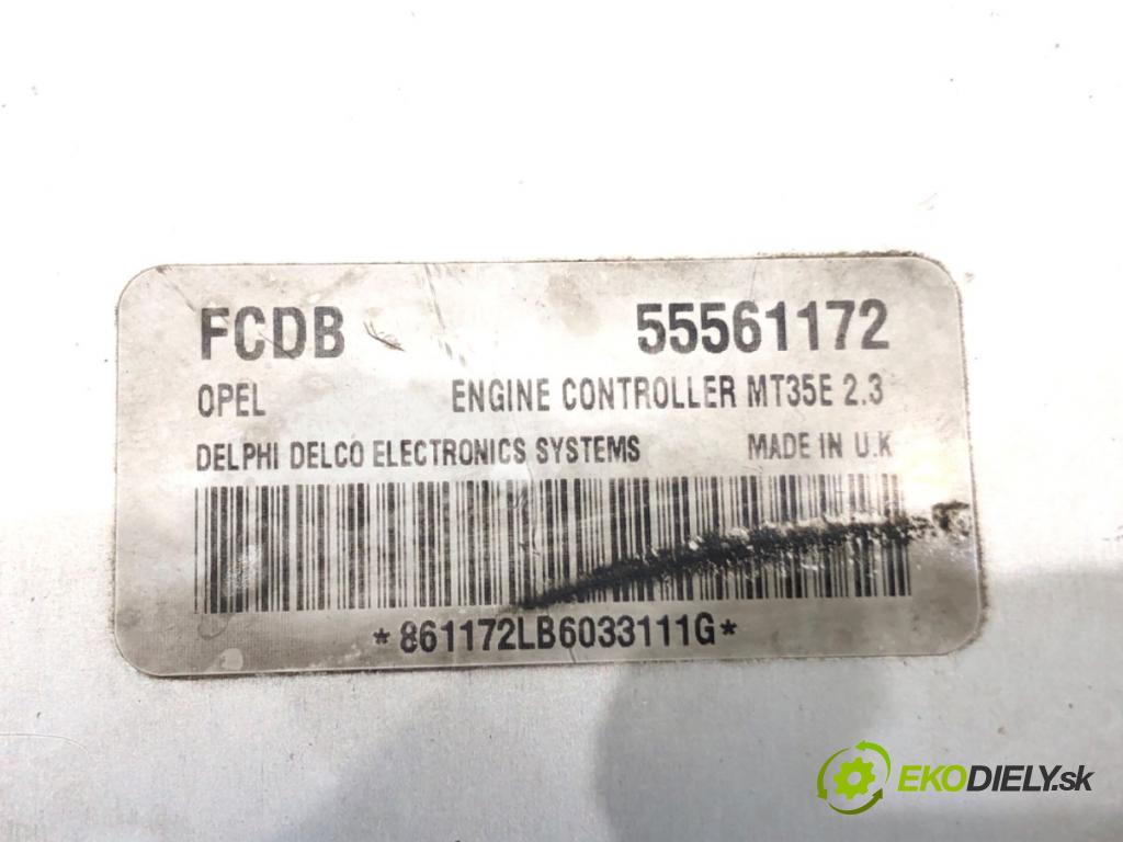 OPEL ASTRA H (A04) 2004 - 2014    1.6 (L48) 77 kW [105 KM] benzyna 2004 - 2010  riadiaca jednotka Motor 55561172 (Riadiace jednotky)