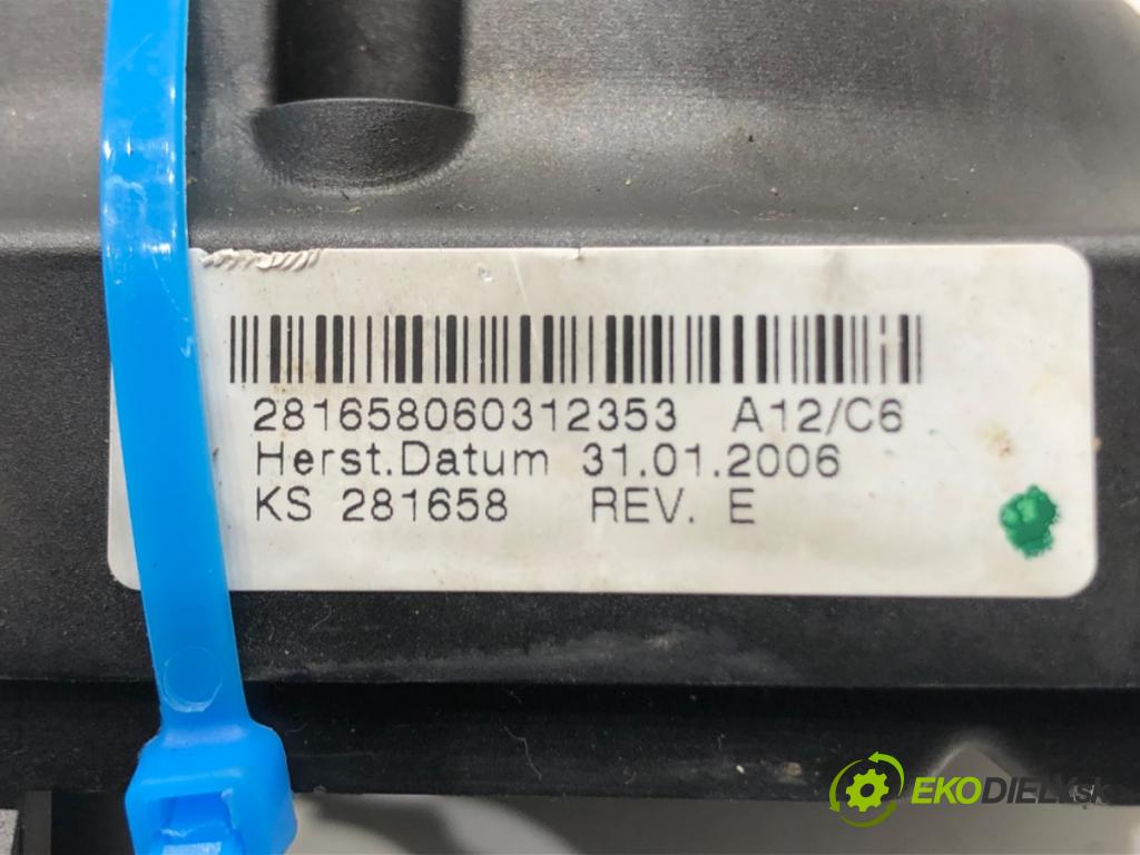 OPEL ASTRA H (A04) 2004 - 2014    1.6 (L48) 77 kW [105 KM] benzyna 2004 - 2010  Prepínač kombinovaný 13198908XE (Prepínače, spínače, tlačidlá a ovládače kúrenia)