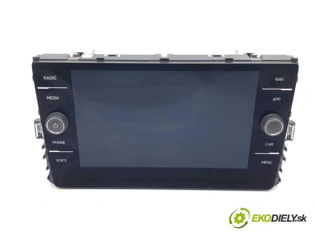 VW GOLF VII Variant (BA5, BV5) 2013 - 2022    1.5 TSI 96 kW [130 KM] benzyna 2017 - 2022  RADIO Dislpej 5G6919605B