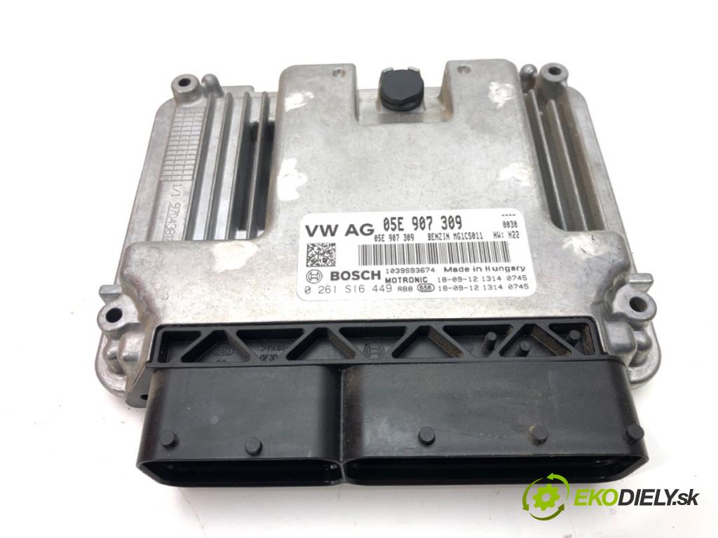 VW GOLF VII Variant (BA5, BV5) 2013 - 2022    1.5 TSI 96 kW [130 KM] benzyna 2017 - 2022  riadiaca jednotka Motor 05E907309 (Riadiace jednotky)