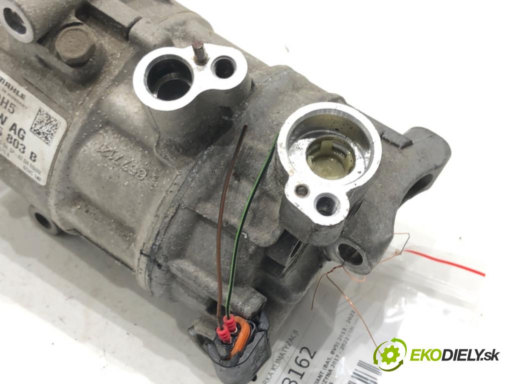 VW GOLF VII Variant (BA5, BV5) 2013 - 2022    1.5 TSI 96 kW [130 KM] benzyna 2017 - 2022  Kompresor klimatizácie 5Q0816803B (Kompresory klimatizácie)