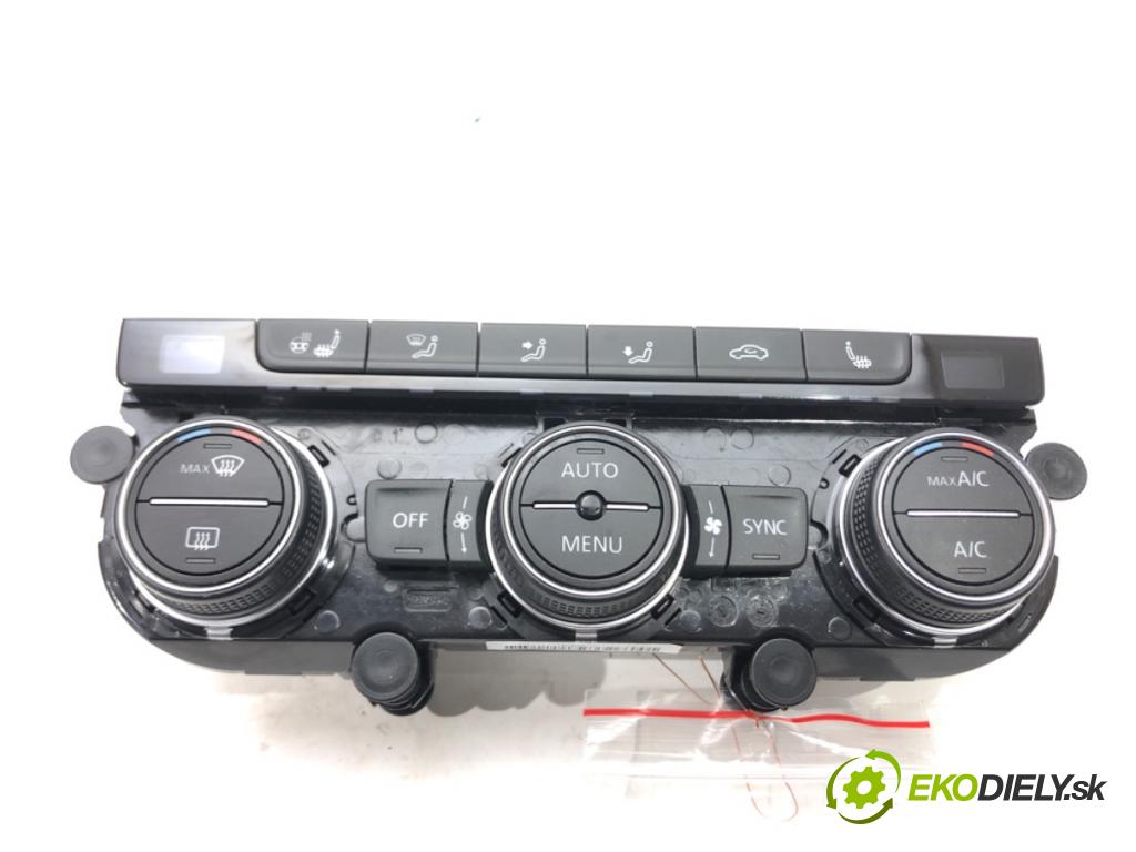 VW GOLF VII Variant (BA5, BV5) 2013 - 2022    1.5 TSI 96 kW [130 KM] benzyna 2017 - 2022  Panel ovládania kúrenia 5G1907044AB (Prepínače, spínače, tlačidlá a ovládače kúrenia)