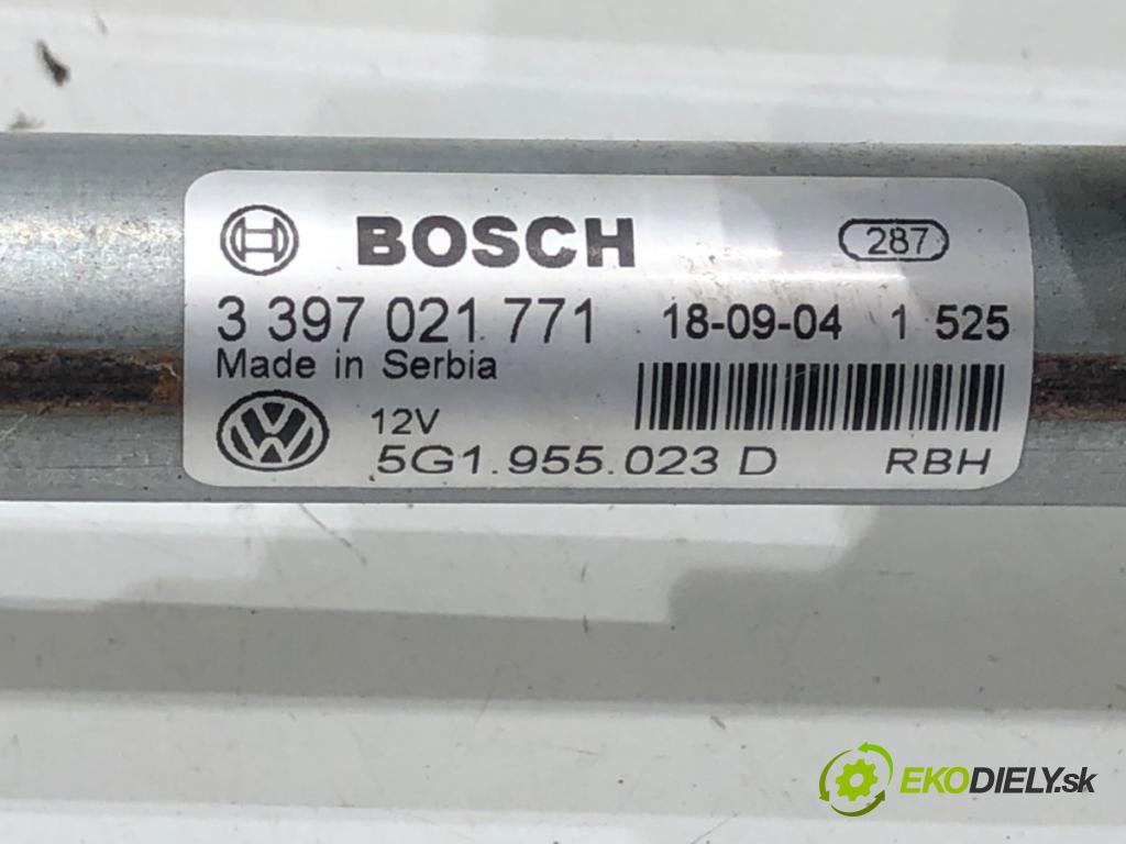 VW GOLF VII Variant (BA5, BV5) 2013 - 2022    1.5 TSI 96 kW [130 KM] benzyna 2017 - 2022  Mechanizmus stieračov predný 5G1955023D (Motorčeky stieračov predné)