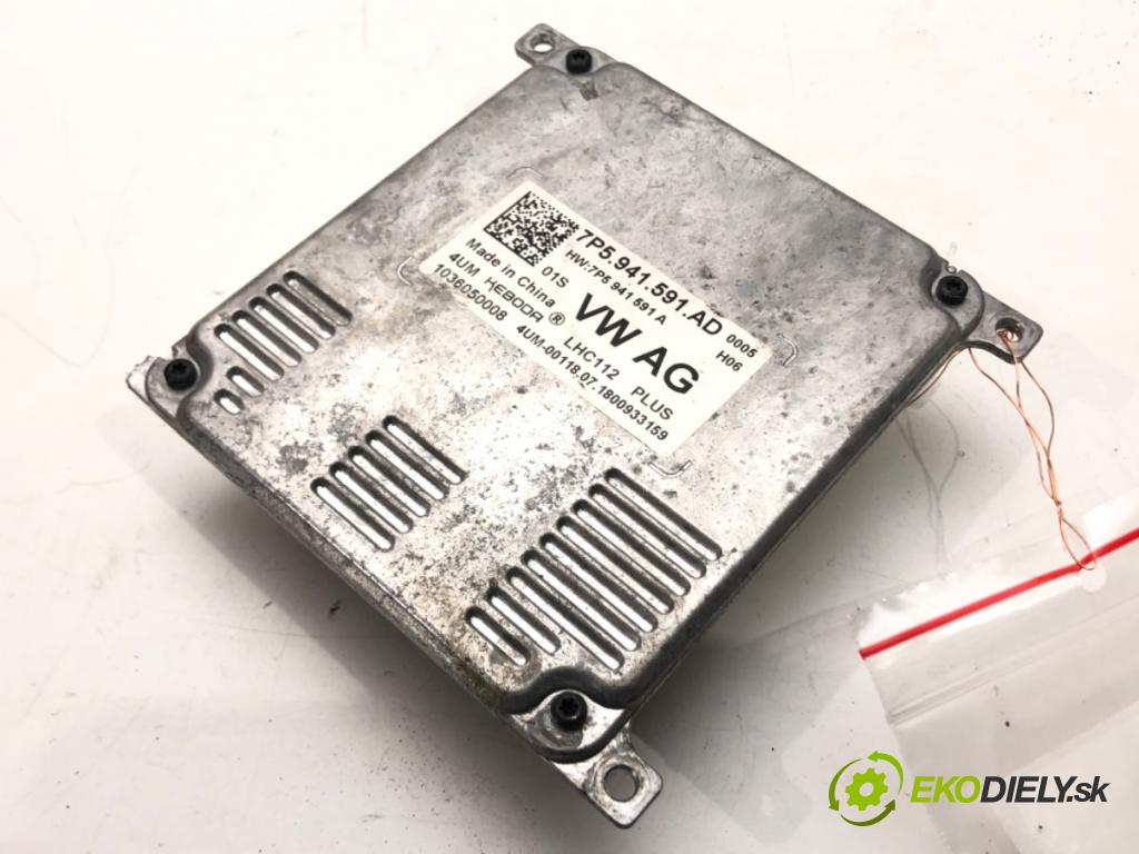 VW GOLF VII Variant (BA5, BV5) 2013 - 2022    1.5 TSI 96 kW [130 KM] benzyna 2017 - 2022  Menič XENON 7P5941591AD (Riadiace jednotky xenónu)