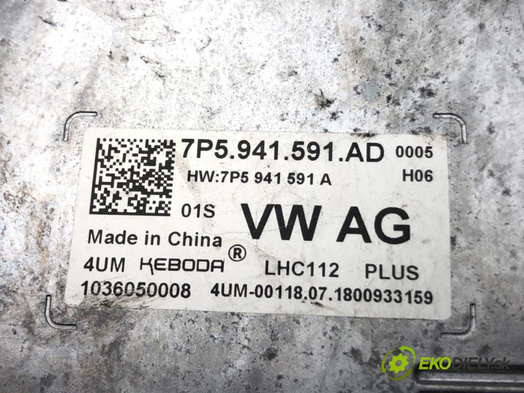 VW GOLF VII Variant (BA5, BV5) 2013 - 2022    1.5 TSI 96 kW [130 KM] benzyna 2017 - 2022  Menič XENON 7P5941591AD (Riadiace jednotky xenónu)
