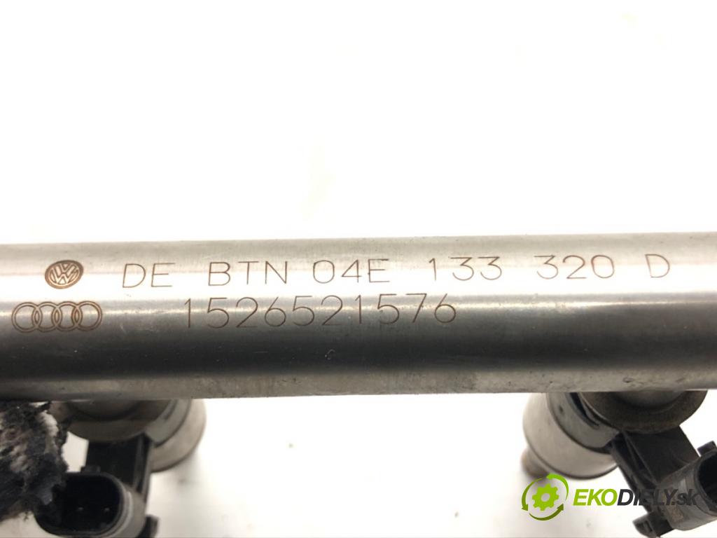 VW PASSAT B8 (3G2, CB2) 2014 - 2022    1.4 TSI 110 kW [150 KM] benzyna 2014 - 2022  Lišta vstrekovacia 04E133320D (Vstrekovacie lišty)