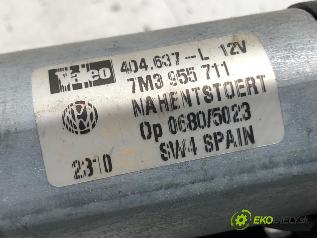 SEAT ALHAMBRA (7V8, 7V9) 1996 - 2010    1.9 TDI 66 kW [90 KM] olej napędowy 1996 - 2010  motor stěračů zadní část 7M3955711