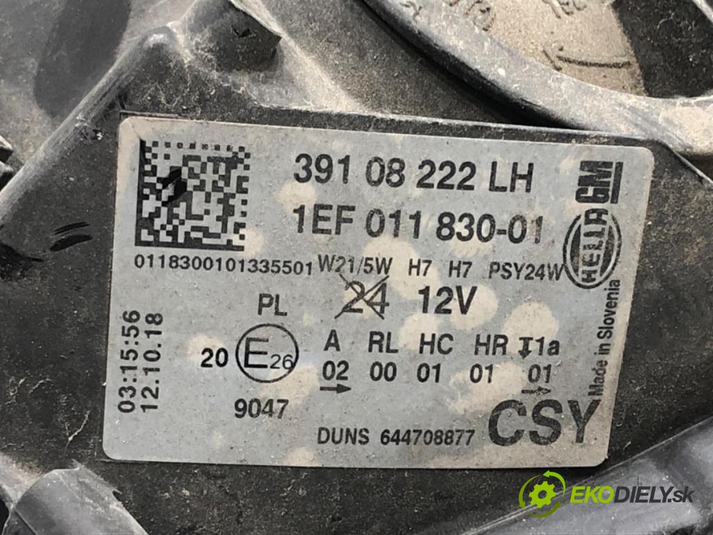 OPEL CORSA E (X15) 2014 - 2022    1.4 (08, 68) 66 kW [90 KM] benzyna 2014 - 2022  Svetlomet ľavy predný 39108222
