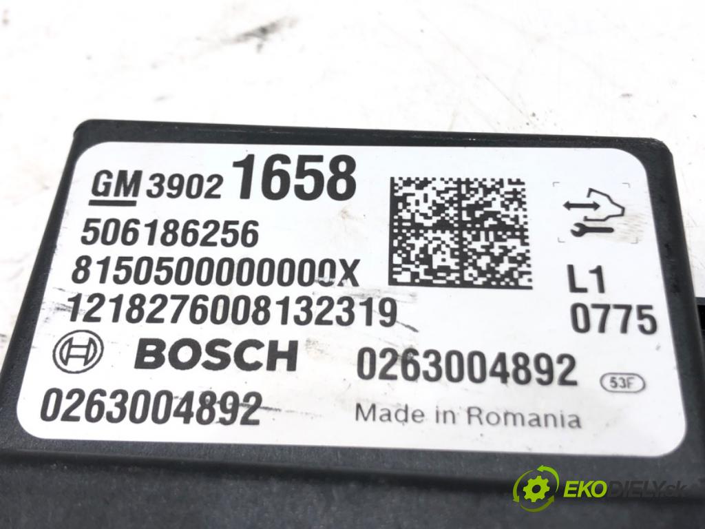 OPEL CORSA E (X15) 2014 - 2022    1.4 (08, 68) 66 kW [90 KM] benzyna 2014 - 2022  Modul PDC 39021658 (Ostatné)