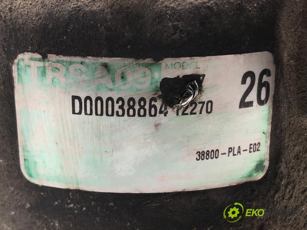 HONDA CIVIC VII Hatchback (EU, EP, EV) 2000 - 2006    1.4 iS (EP1) 66 kW [90 KM] benzyna 2001 - 2005  Kompresor klimatizácie 38800-PLA-E02 (Kompresory klimatizácie)