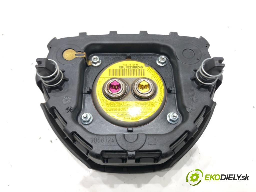 OPEL ASTRA H Kombi (A04) 2004 - 2014    1.9 CDTI (L35) 74 kW [100 KM] olej napędowy 2005 - 2010  AirBag volantu 13111344 (Airbagy)