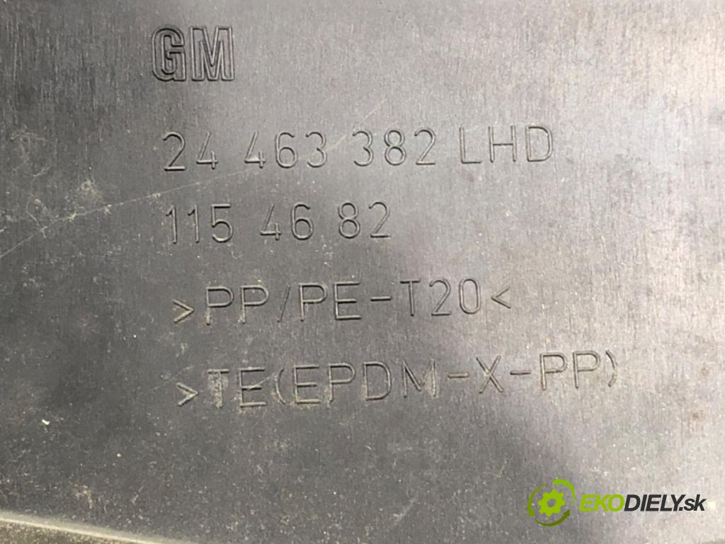 OPEL ASTRA H Kombi (A04) 2004 - 2014    1.9 CDTI (L35) 74 kW [100 KM] olej napędowy 2005 - 2010  Torpédo, plast pod čelné okno 24463382 (Torpéda)