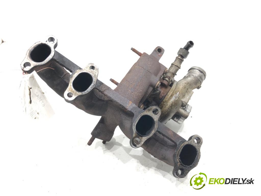 SEAT ALHAMBRA (7V8, 7V9) 1996 - 2010    1.9 TDI 85 kW [115 KM] olej napędowy 2000 - 2010  turbo BV39A-0017 (Turbodúchadla (kompletní))