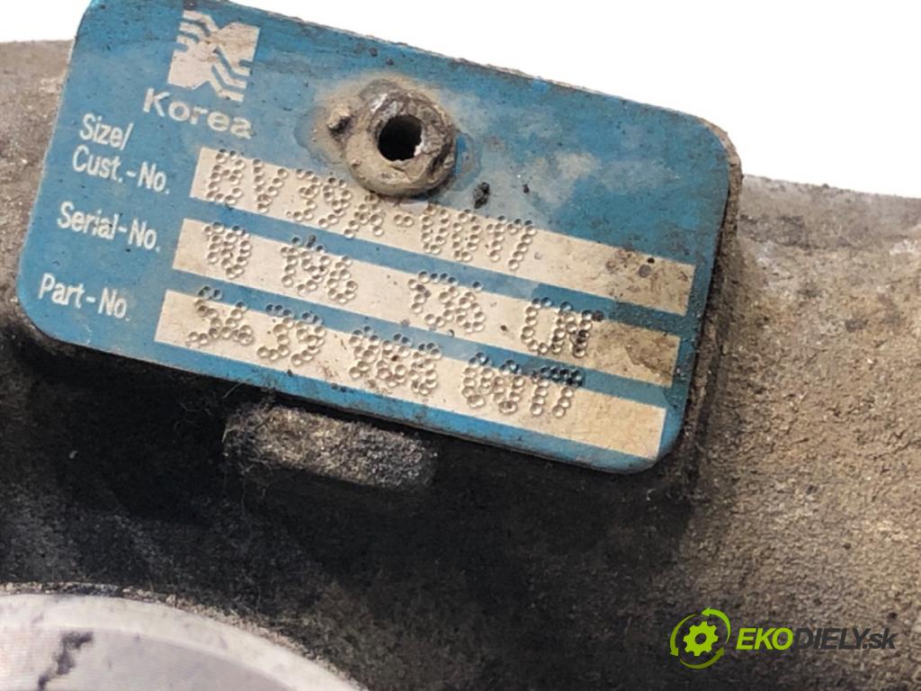 SEAT ALHAMBRA (7V8, 7V9) 1996 - 2010    1.9 TDI 85 kW [115 KM] olej napędowy 2000 - 2010  turbo BV39A-0017 (Turbodúchadla (kompletní))