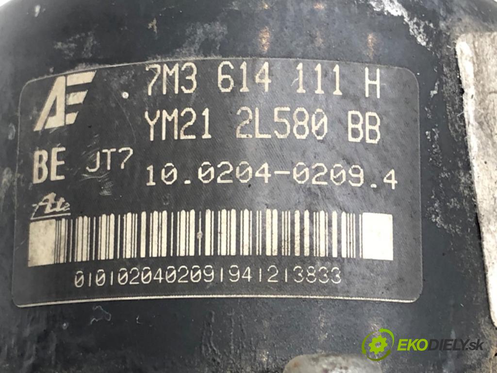 SEAT ALHAMBRA (7V8, 7V9) 1996 - 2010    1.9 TDI 85 kW [115 KM] olej napędowy 2000 - 2010  Pumpa ABS 7M3614111H (Pumpy ABS)