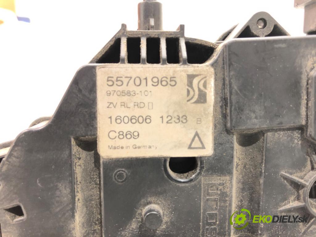 FIAT GRANDE PUNTO (199_) 2005 - 2022    1.3 D Multijet 55 kW [75 KM] olej napędowy 2005 - 2022  zámok dveře levý zadní část 55701965