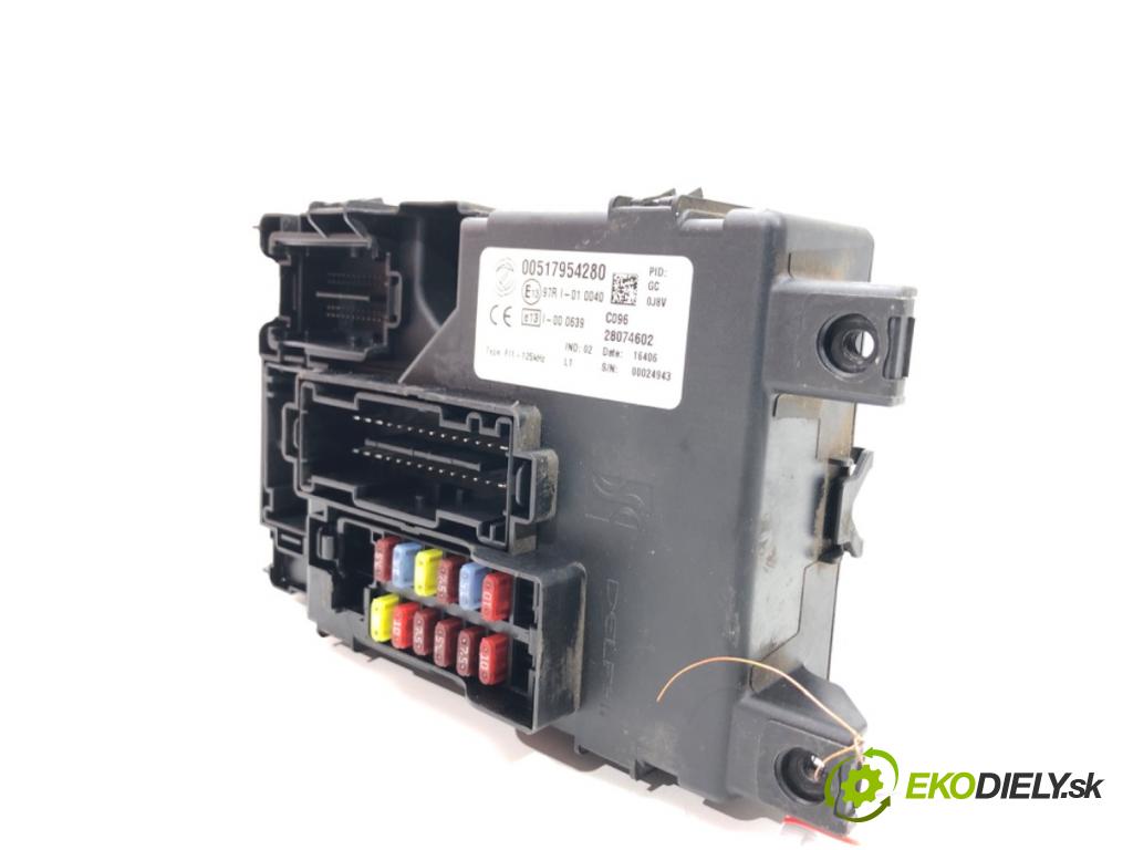 FIAT GRANDE PUNTO (199_) 2005 - 2022    1.3 D Multijet 55 kW [75 KM] olej napędowy 2005 - 2022  modul BSI 00517954280 (Pojistkové skříňky)