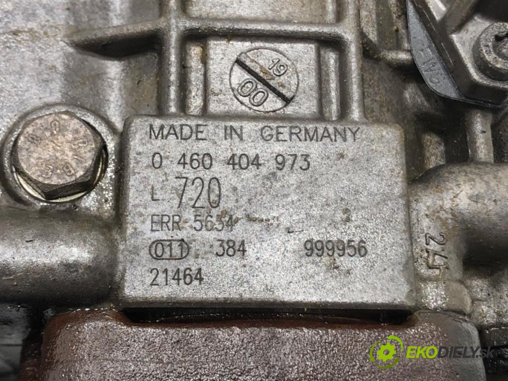 LAND ROVER FREELANDER I (L314) 1998 - 2006    2.0 DI 4x4 72 kW [98 KM] olej napędowy 1998 - 2000  Pumpa vstrekovacia 0460404973 (Vstrekovacie čerpadlá)