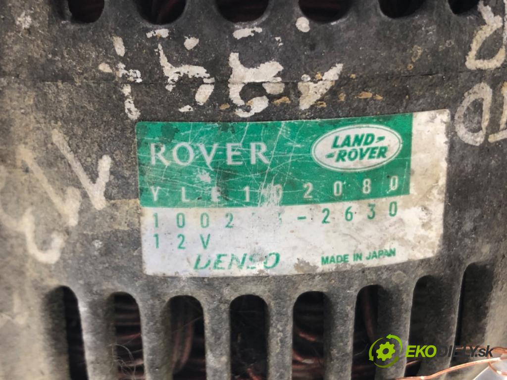 LAND ROVER FREELANDER I (L314) 1998 - 2006    2.0 DI 4x4 72 kW [98 KM] olej napędowy 1998 - 2000  Alternátor YLE102080 (Alternátory)