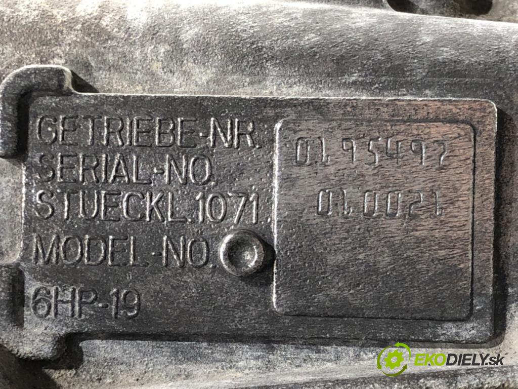 BMW 1 (E87) 2003 - 2013    120 d 120 kW [163 KM] olej napędowy 2004 - 2011  Prevodovka 6HP-19 (Prevodovky)