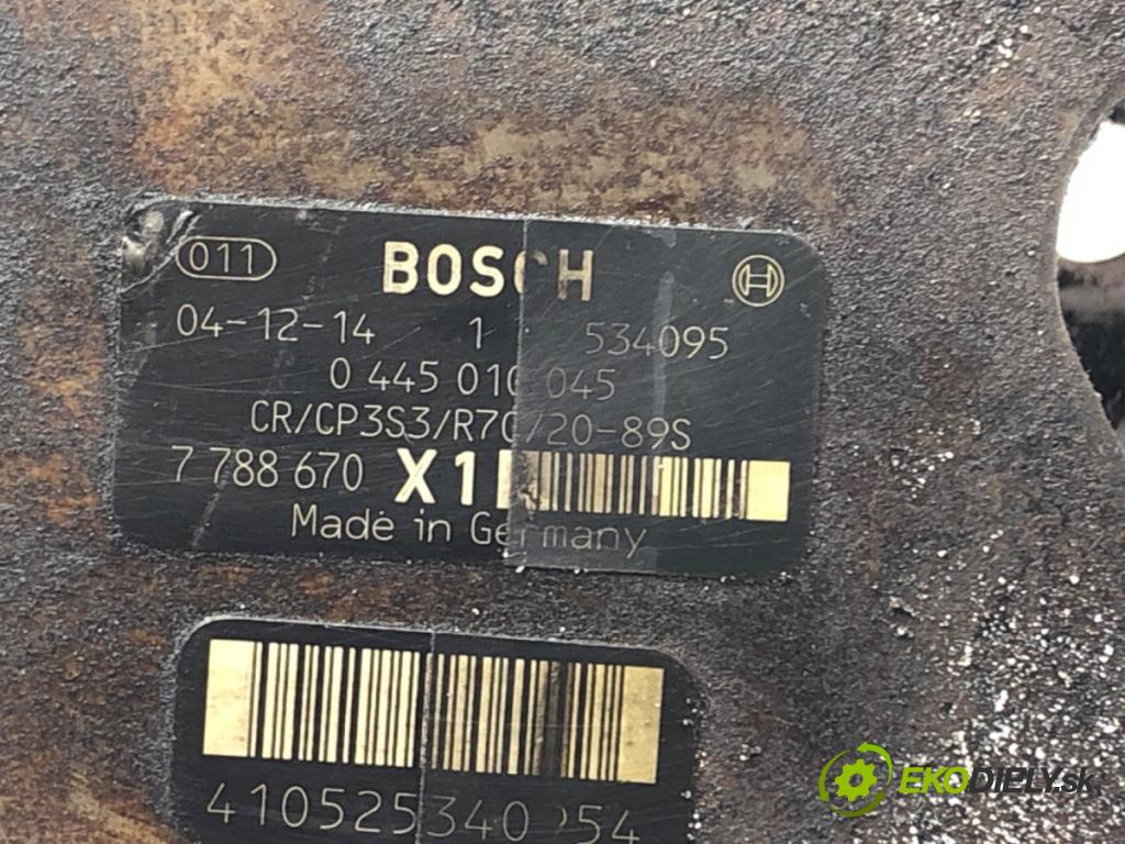 BMW 1 (E87) 2003 - 2013    120 d 120 kW [163 KM] olej napędowy 2004 - 2011  Pumpa vstrekovacia 0445010045 (Vstrekovacie čerpadlá)